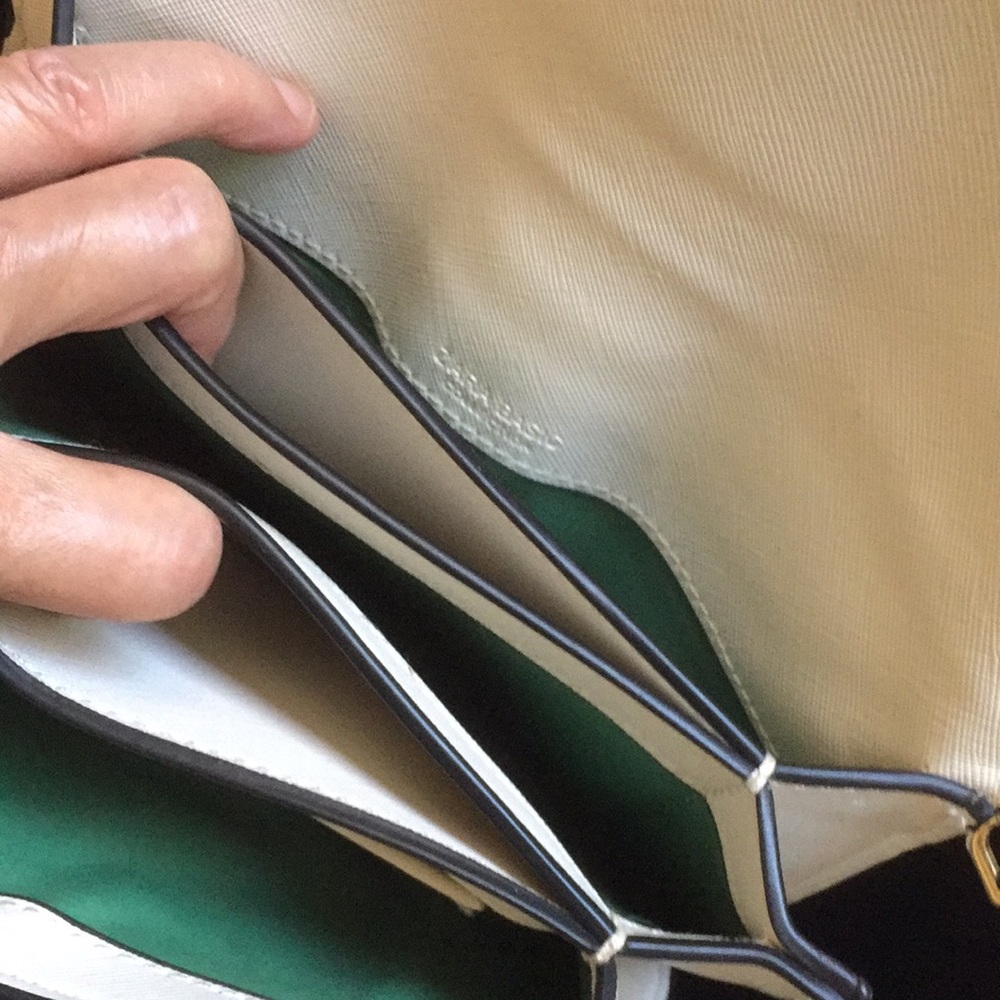 Zara Basic Collection White Shoulder Bag - image 7